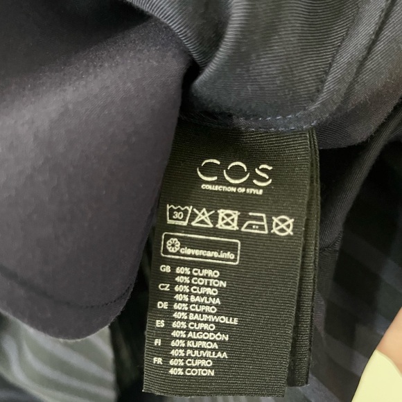 COS Striped Shirt Dress - Picture 5 of 6